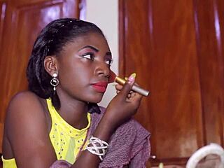 a reality tv star's tight ass discovery by big cock journalist on set