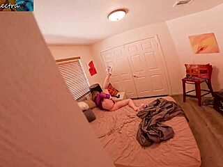 caught stepmom lets you jerk off cum deep in her pussy