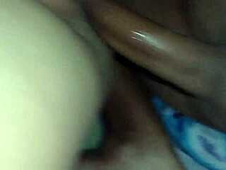 Colombian Wife Double Creampied by Husband's Huge Cock Friend