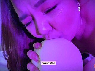 Sharinami unboxes Tantaly sexdoll craving deepthroat lesbian femdom pussy play now