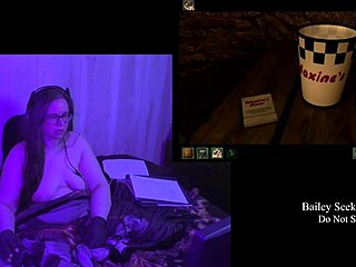 bbw brunette bares her big natural tits naked secrets part 4