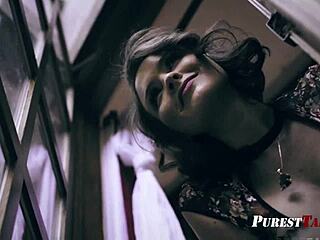 i can't resist cheating on hubby with this young peeping tom's cock