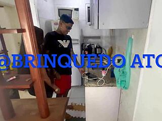 Petite latina calls building guy pays with her pussy doggystyle