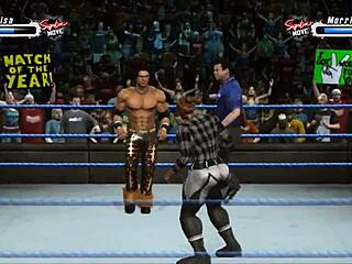 Marrisa Dominates John Morrison in Fetish Wrestling