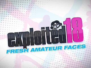 braces latina teen slut rides huge cock hard rough