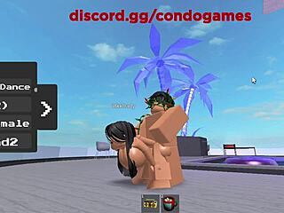 another roblox girl gets anal pussy pounded hard