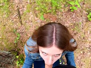 After home fuck i craved sucking him outdoors swallowing every drop