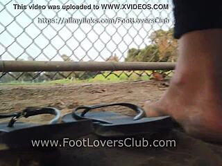 Giantess Maria's candid snail crush fetish video