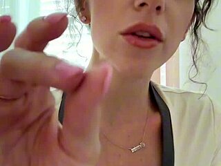 Asmr Whispers Guide Boyfriend's JoI Handjob With My Puffy Nipples And Huge Natural Tits Tease