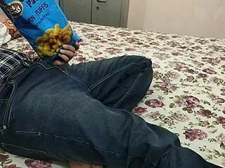 Young Slut Stepsis Sucks Cock Right in Front of Friends