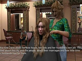 Curious Wife and Stepmom Tease with Homemade Erotic Games