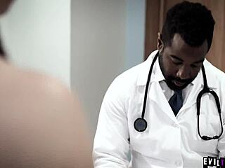 ebony doctor tyler knight turns teen patient maddy o'reilly's exam into hardcore anal pounding