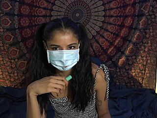 masked asian doctor deepthroats patient cock in hospital roleplay