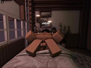 shy fan surrenders body for my wild roblox pounding litfrith