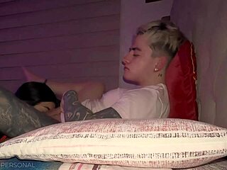 Stepsister and I got intimate in parents' bed