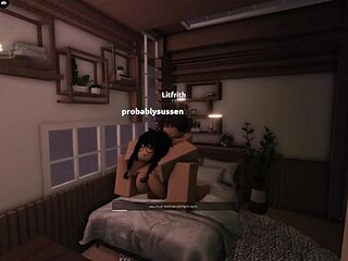 shy fan surrenders body for my wild roblox pounding litfrith