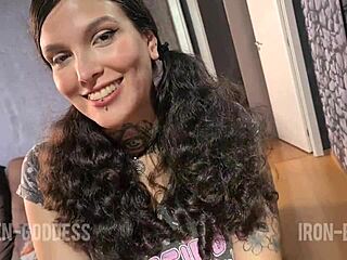 Petite babe learns blowjob squirts pussy in pov help