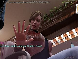 Curious Wife and Stepmom Tease with Homemade Erotic Games