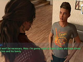 Curious Wife and Stepmom Tease with Homemade Erotic Games