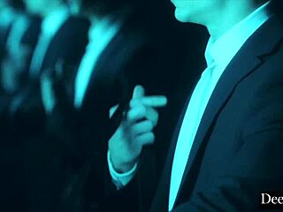 deeper binds busty blonde bombshell octavia in heels for rough cowgirl tittyfuck doggystyle domination cumshot