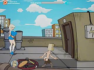 Fuckerman Parodies Campus Life with BBW Futanari Milf