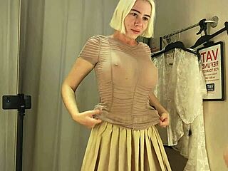 i tried on see-through clothes at mall for public thrill