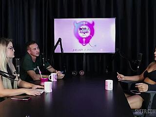 Val Mineirinha's Sheer Red Casting Comp With Bruna Carlos