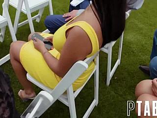 alona catches stepdad fucking lily and joins wild grad party threesome?