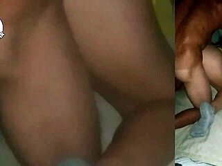 Couple shares wife's ass for raw anal fucking