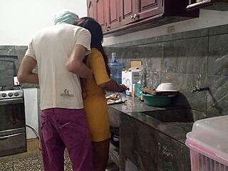 stepbro, your penis looks tasty... lemme suck it deep in the kitchen!