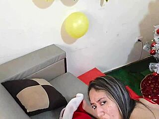 Ever catch your curvy stepdaughter masturbating on christmas? we fucked instead