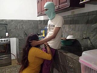 stepbro, your penis looks tasty... lemme suck it deep in the kitchen!