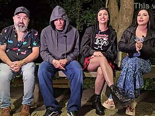 Gaby hotwife chats dogging with Monica and Tigrao