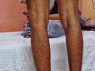 Stepmom's Pussy Fills with Creampie After Rough Doggystyle