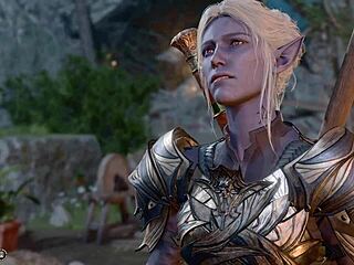 Minthara's wild naked BG3 sex scene!