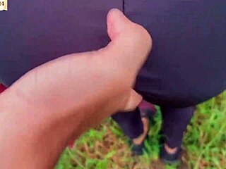 my indian bhabhi's tight pussy creampied outdoor in nylons rough roleplay