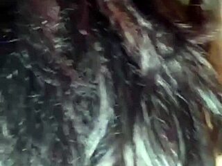 Indonesian widow's round ass tempts homemade pounding session