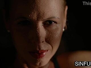 Lyanna Nilsson Bound Oiled: Charlie Dean Fingers Shaved Pussy Doggystyle Deepthroat SinfulXXX