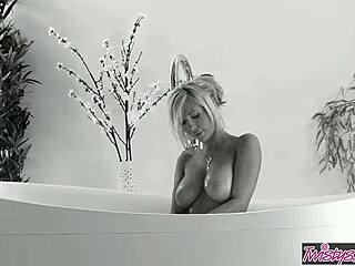 Tasha Reign's silk lingerie gets ripped in dripping wet fuck