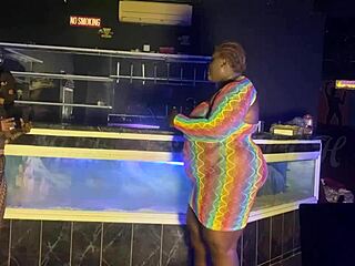 Mistress punishes stubborn bar sales girl with toys in full video