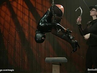 Leather Ballet Boots Slave Bound Tormented Hard