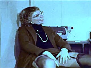 vintage london company secretary bares hairy granny secrets