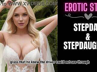 Stepdad's young bride gives her first taboo blowjob to stepdaddy part 1